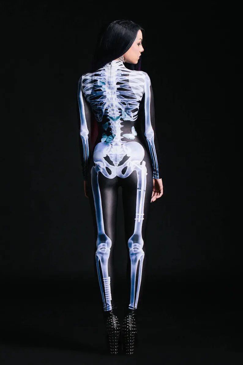 šHalloween Saleš„Skeleton Bodysuit