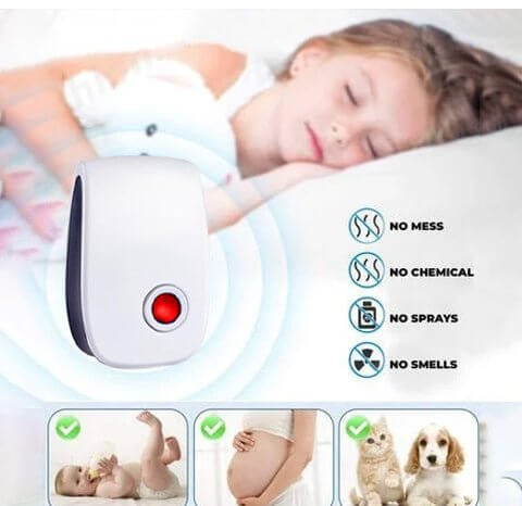 (šLAST DAY SALE - 60%OFF) 2024 Upgraded Pest Control Ultrasonic Repellent