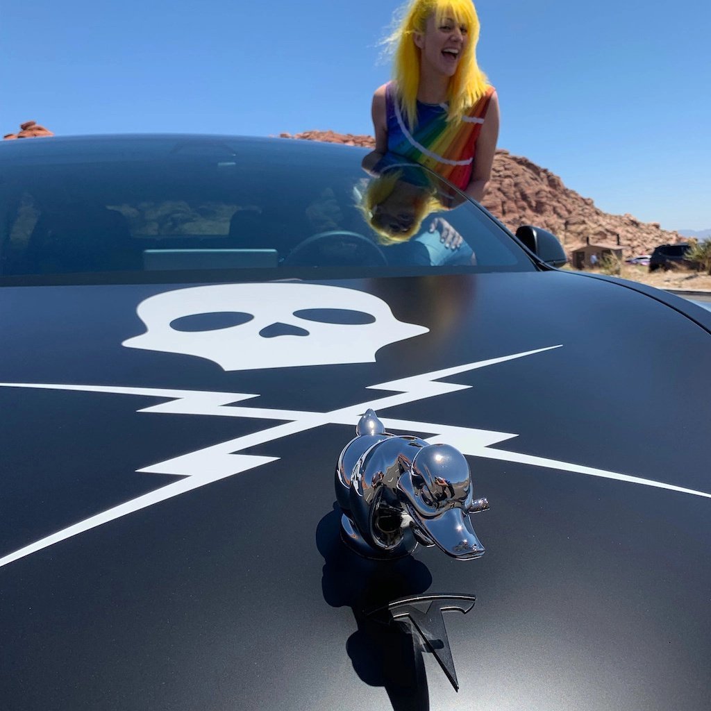 Limited Time Promotionš„ Angry Duck Hood Ornament Death Proof