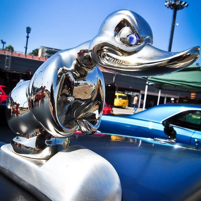 Limited Time Promotionš„ Angry Duck Hood Ornament Death Proof