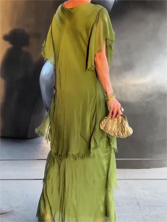 Last Day Promotionš„Elegant V-neck Maxi Dress(BUY 2 FREE SHIPPING)
