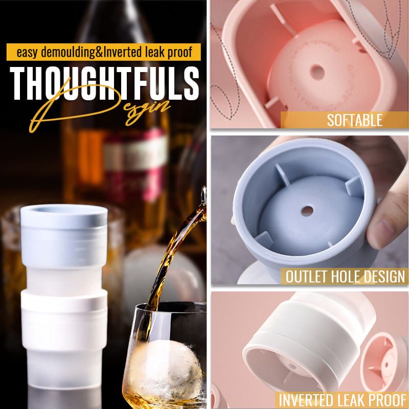 Last Day Big Promotion Save 49%OFFš„Silicone Big Ice Ball Makerš§BUY 5 GET 3 FREE