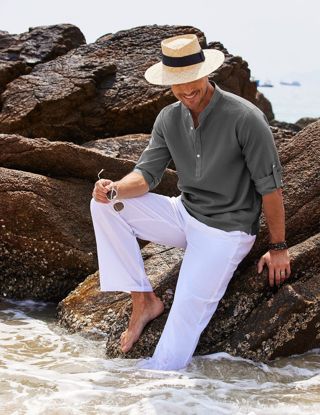 🎁Men's Casual Cotton Shirt Ultimate Comfort and Style🔥-BUY 2 FREE SHIPPING