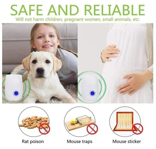 (šLAST DAY SALE - 60%OFF) 2024 Upgraded Pest Control Ultrasonic Repellent