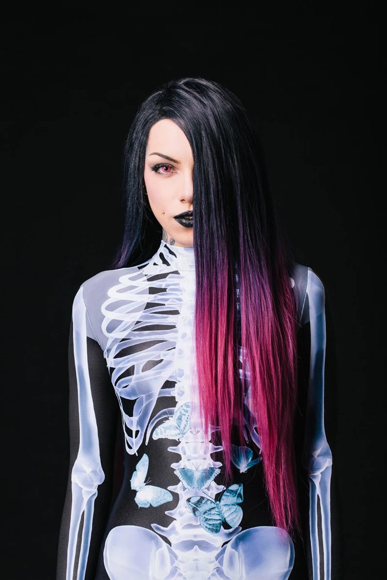 šHalloween Saleš„Skeleton Bodysuit