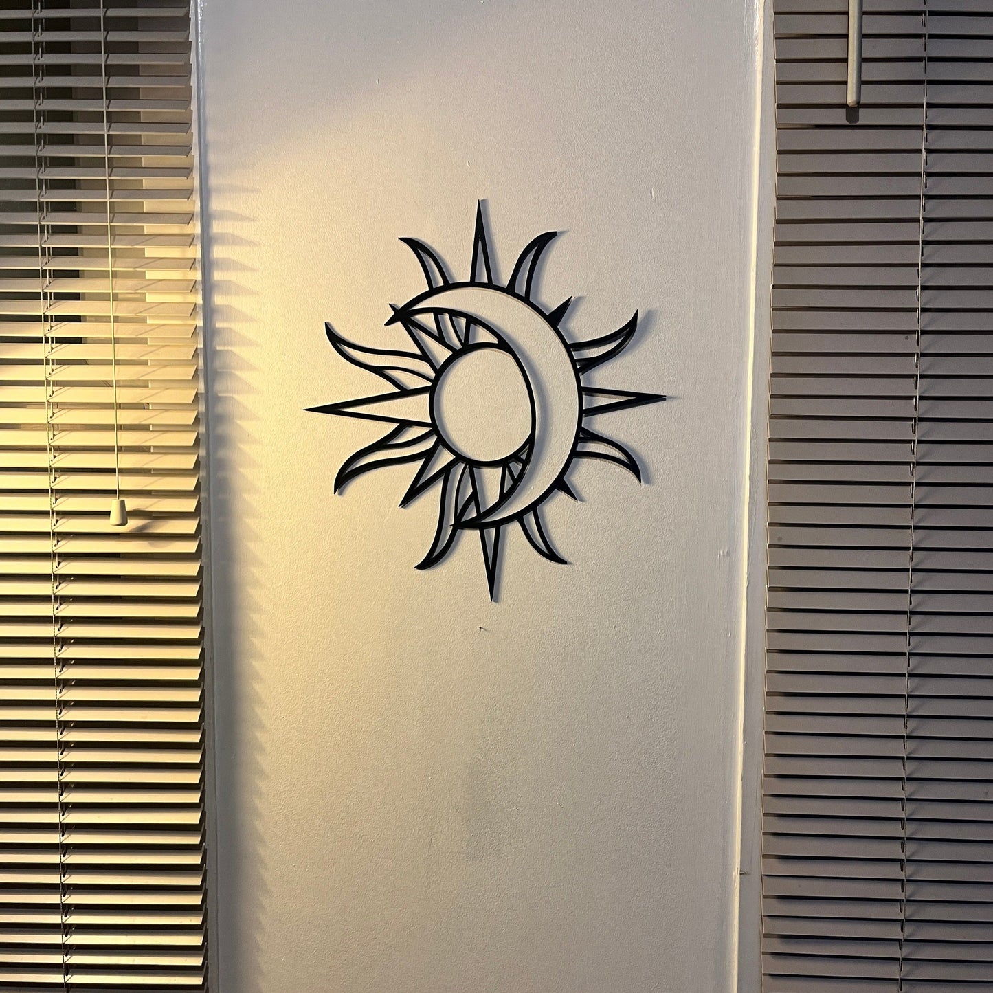 Sun & Moon Metal Wall Art Style 011