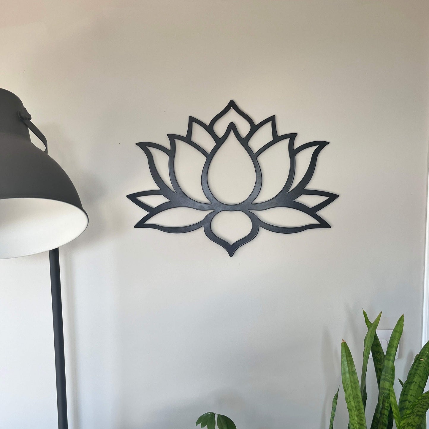 Lotus Metal Wall Art Style 021