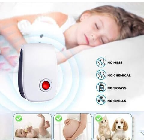 (🎁LAST DAY SALE - 60%OFF) 2024 Upgraded Pest Control Ultrasonic Repellent