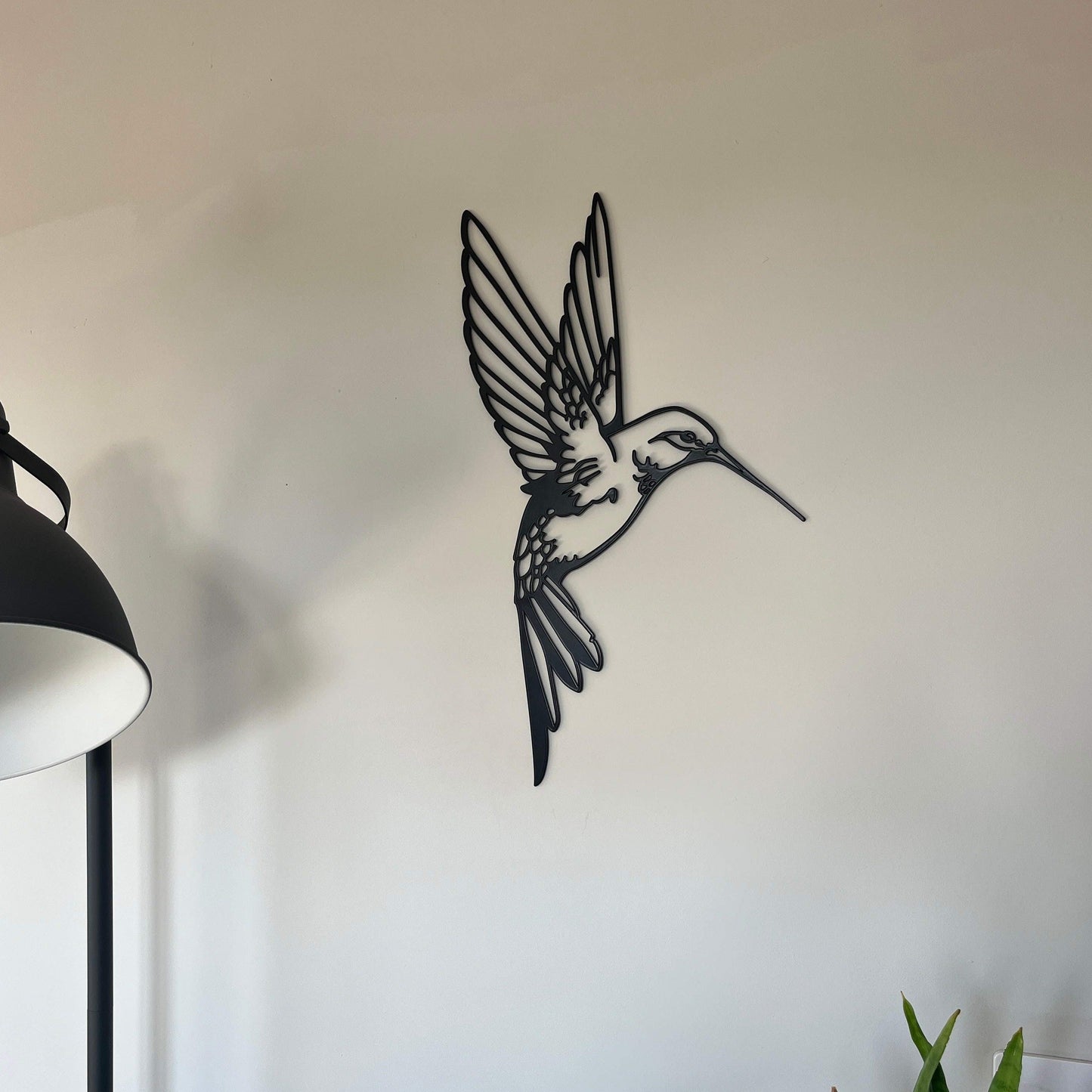 Hummingbird Metal Wall Art Style 009