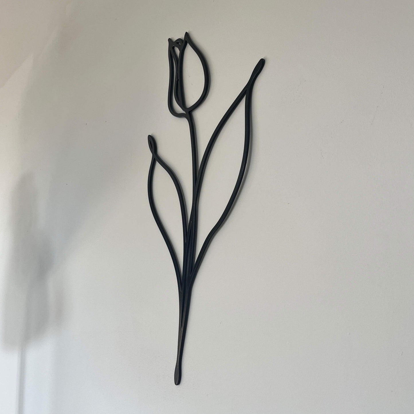 Tulip Metal Wall Art Style 002