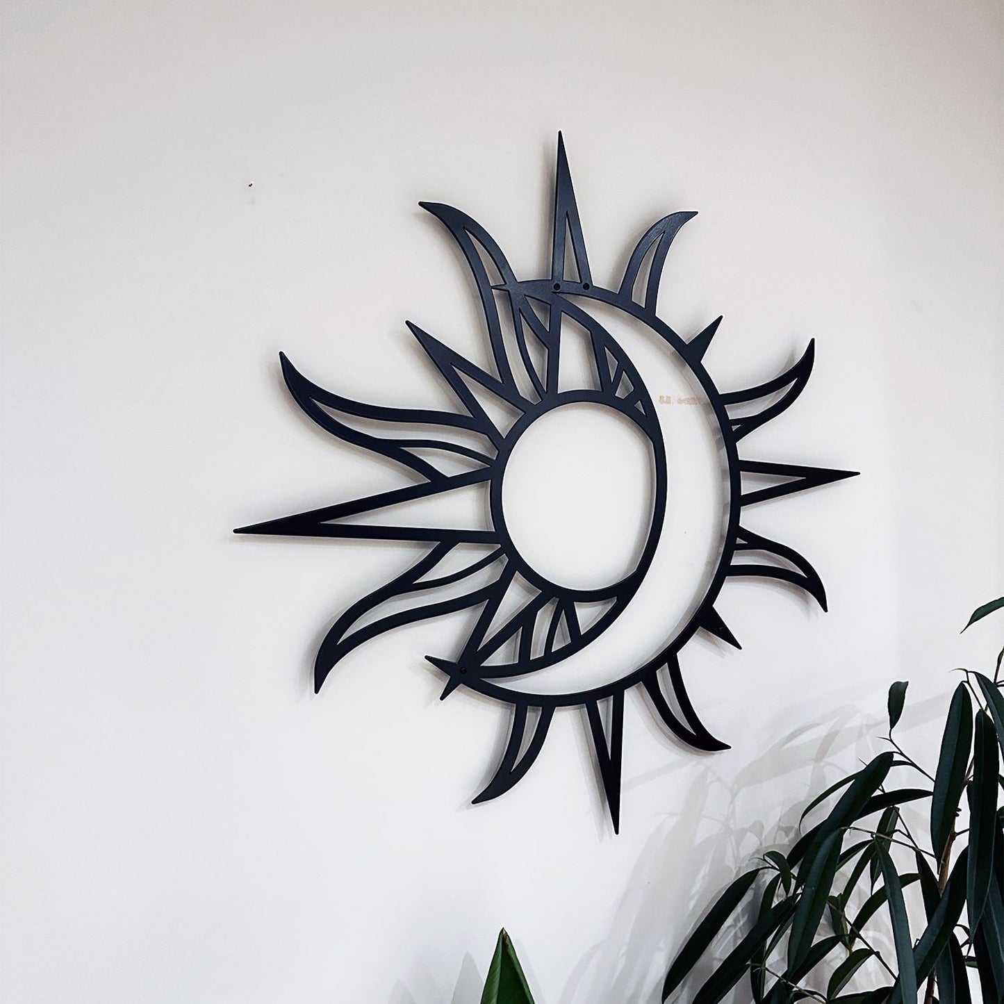 Sun & Moon Metal Wall Art Style 011