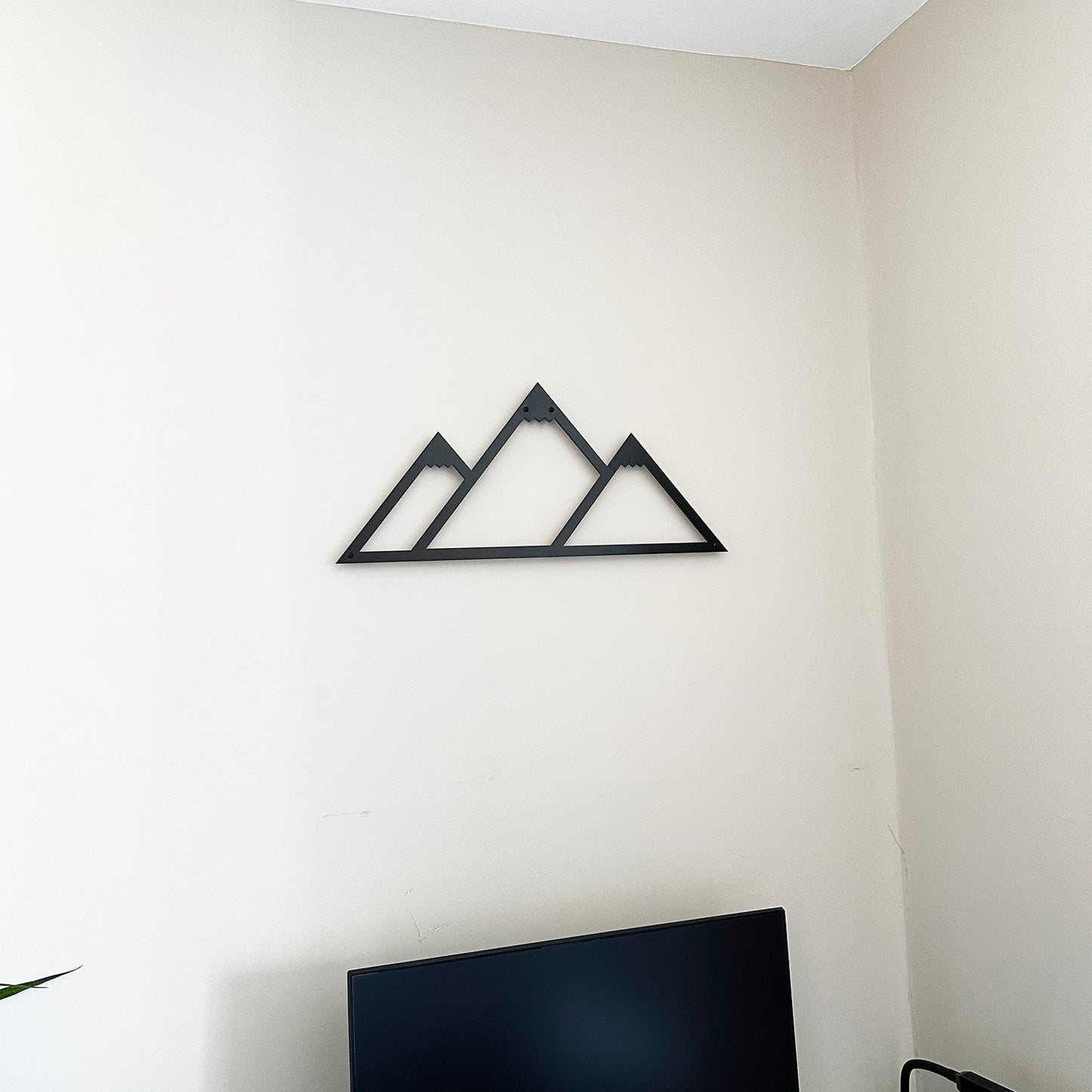 Triangle Mountiain Metal Wall Art Style 003