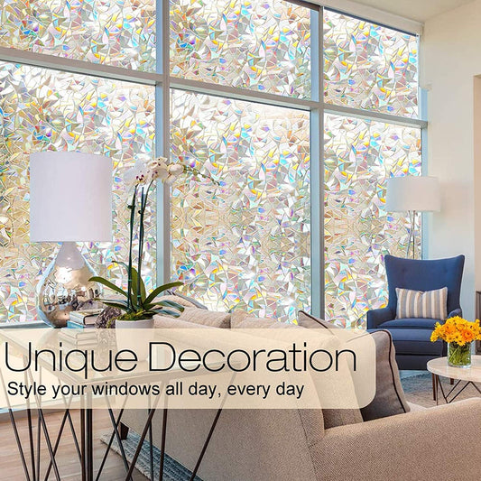 3D Rainbow Window Film - BUY MORE SAVE MORE