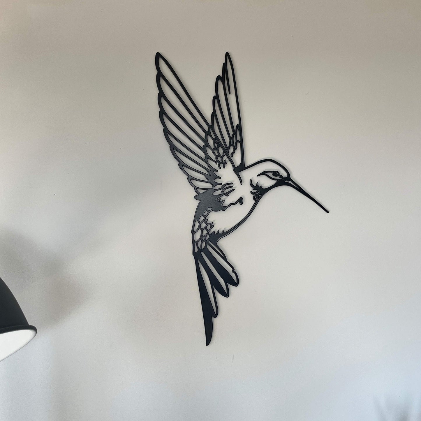 Hummingbird Metal Wall Art Style 009