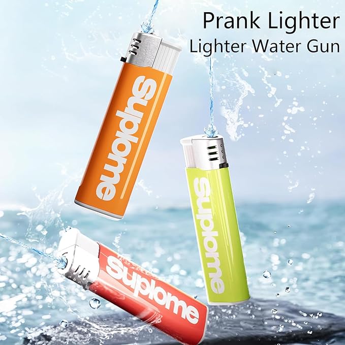 🔥Summer Hot Sale - Water spray lighter prank work lighter